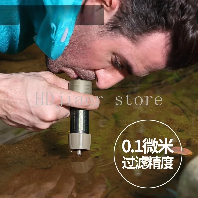 

L630 Personal Outdoor Water Purification Straw - Gravity Filter Bag, Portable Water Filter
