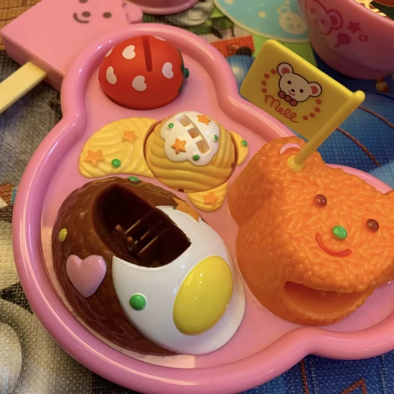 Types Food Feeding Toy Japanese Pudding Feeding Toy Ramen Ice Cream Jelly Strawberry Pudding Set Kids' Role Play Toys Gifts view 2