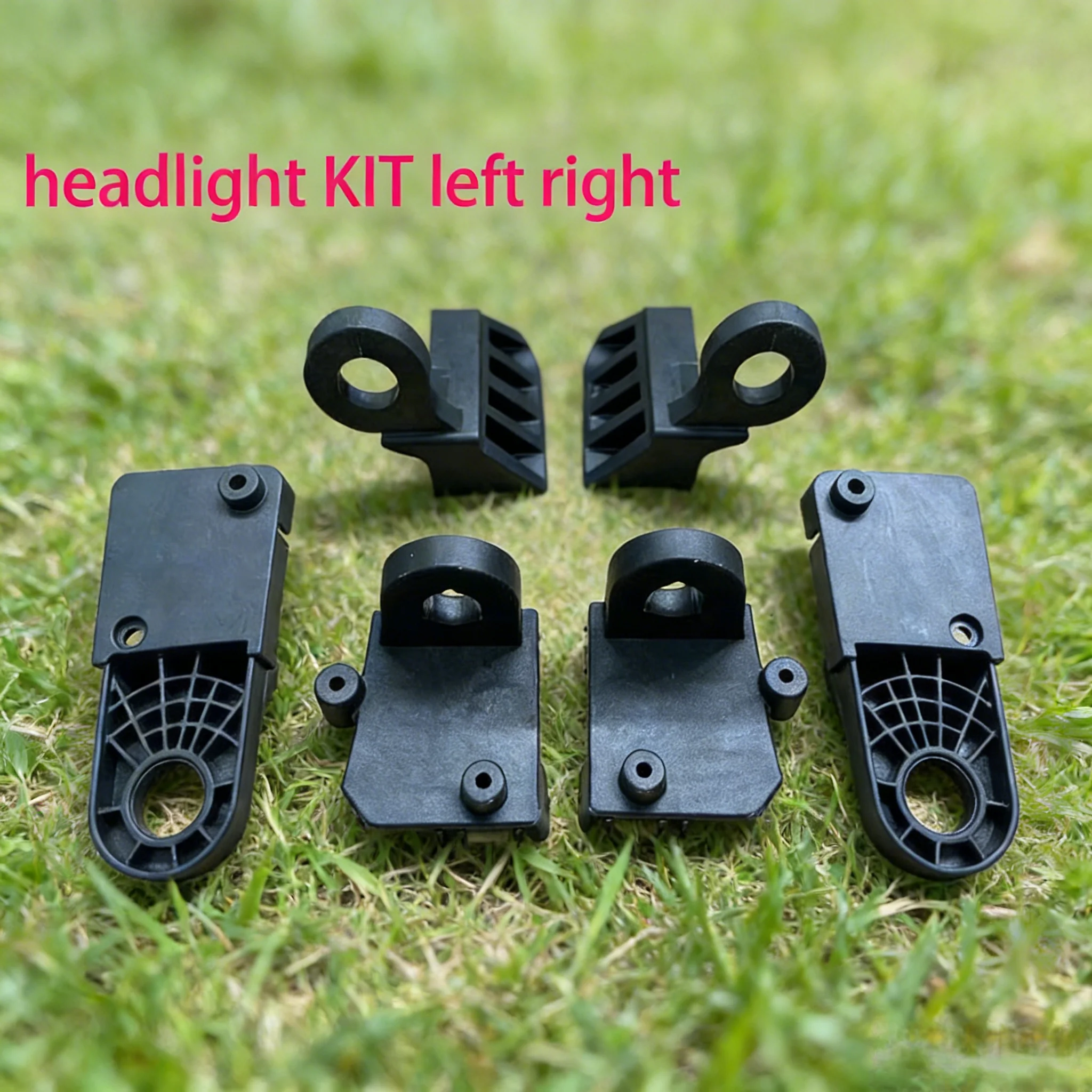 

For Mercedes-Benz GLS w167 2020-2021 Car Headlight Repair Kit Bracket Repair Parts Paw Black Plastic Feet Fixed Paw Repair