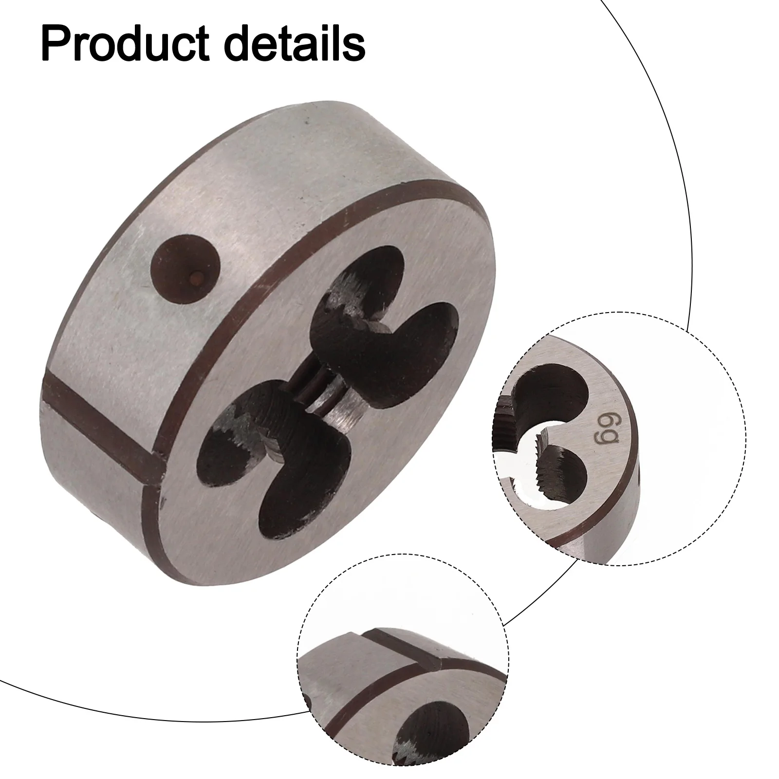 M10 x 1 25mm Professional Grade Taper & Tap Set with Measuring die for Accurate Right Hand Threads Total of Three Tools