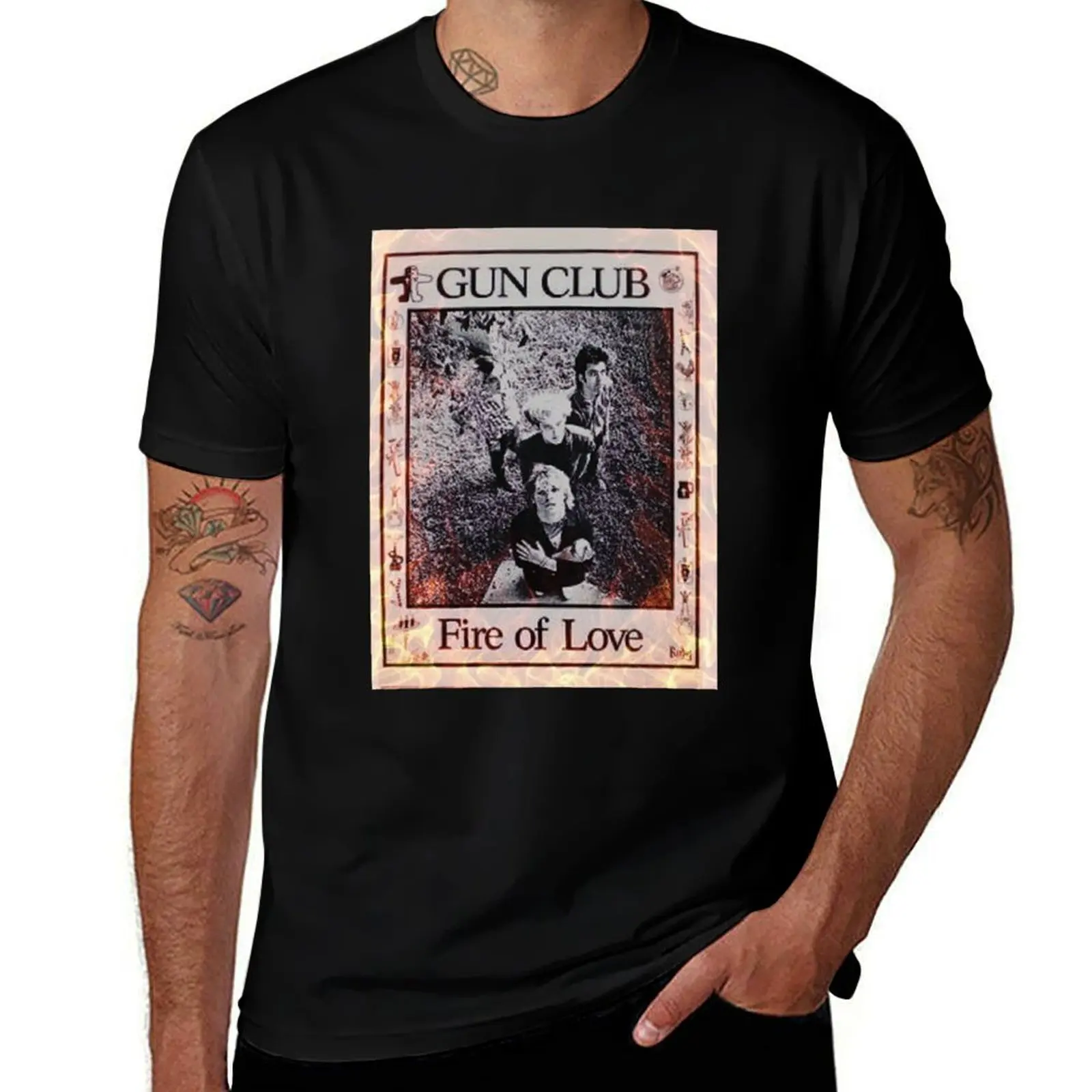 

cotton Club T-Shirt shirts t man t quality shirt high funny man Gun