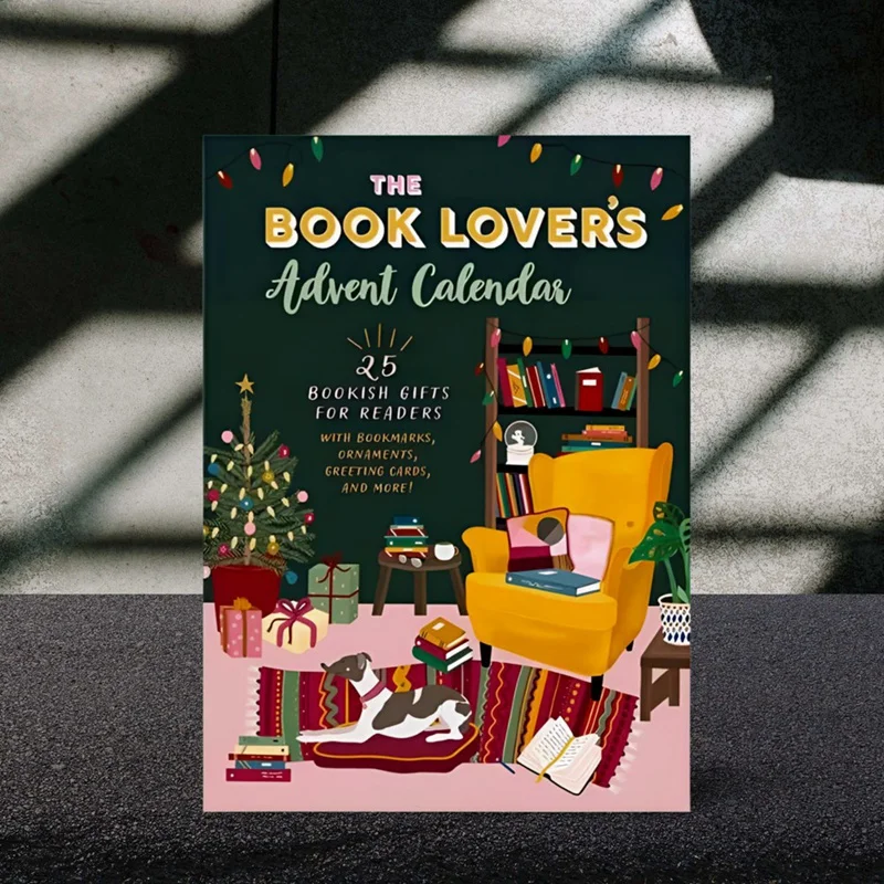 Adventskalender voor boekenliefhebbers Kerstboekliefhebbers Boek Adventskalender Verrassingsdoos Kerstcadeaus