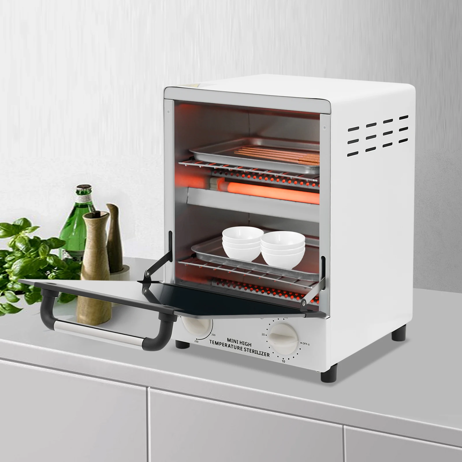 

Многофункциональный высокотемпературный стерилизатор-шкаф объемом 12 л, профессиональная машина для стерилизации маникюрных инструментов для салонов и домашнего использования