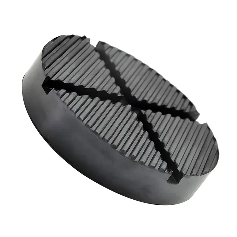 Bantalan Jack Karet Universal Mendukung Alat Perbaikan Pelepasan Mobil Adaptor Rel Rangka Lantai Berlubang Las Cubit