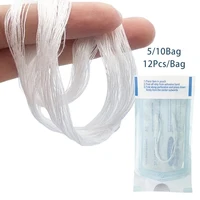 60/120 Uds. Absorbable sin aguja línea de proteína dorada relleno facial antiarrugas Lift reafirmante hilo de colágeno cuidado de la piel antienvejecimiento