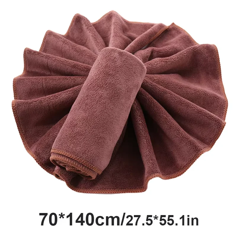 60x180cm Thickened Fast Absorbent Car Wash Towel 400GSM Microfiber Car Wipe Household Cleaning Cloth Multi-functional Supplies