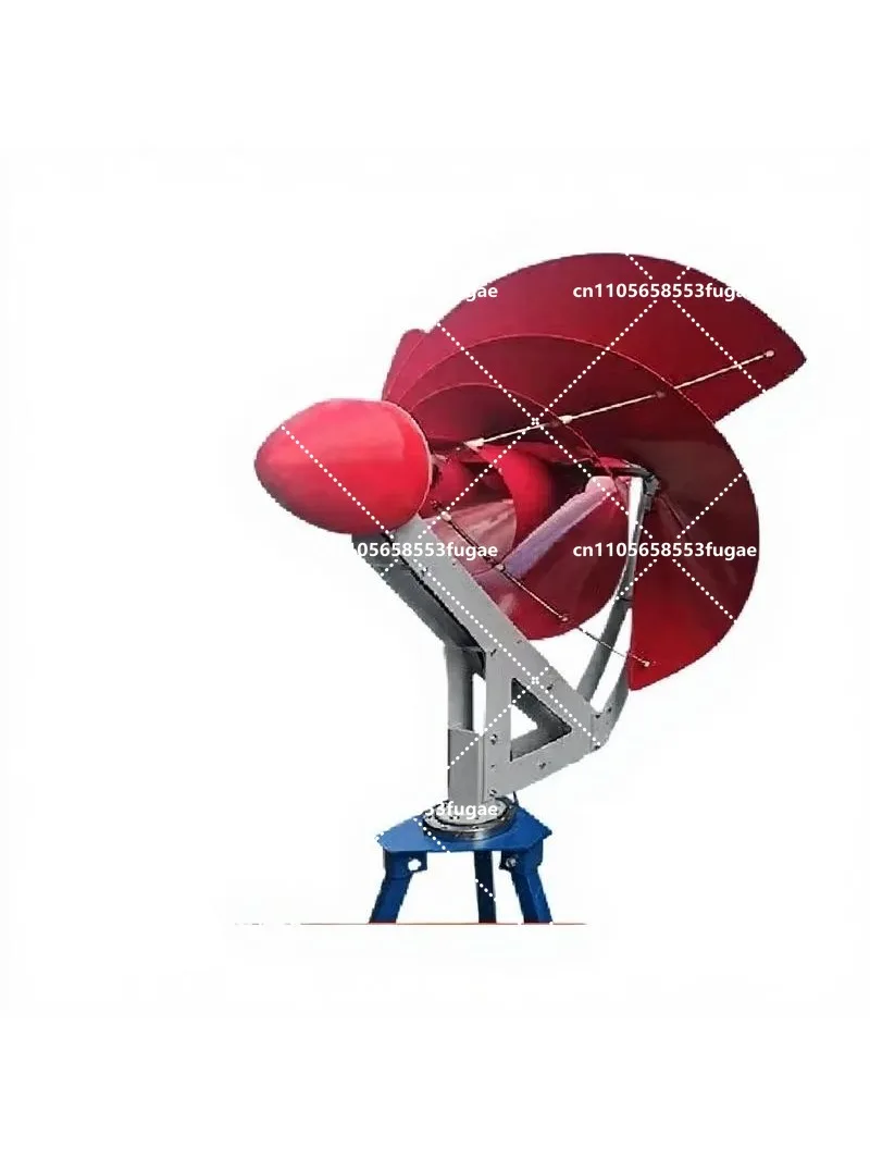 500W Spiral Wind Turbine with High-Efficiency Permanent Magnet, Renewable Energy Generator
