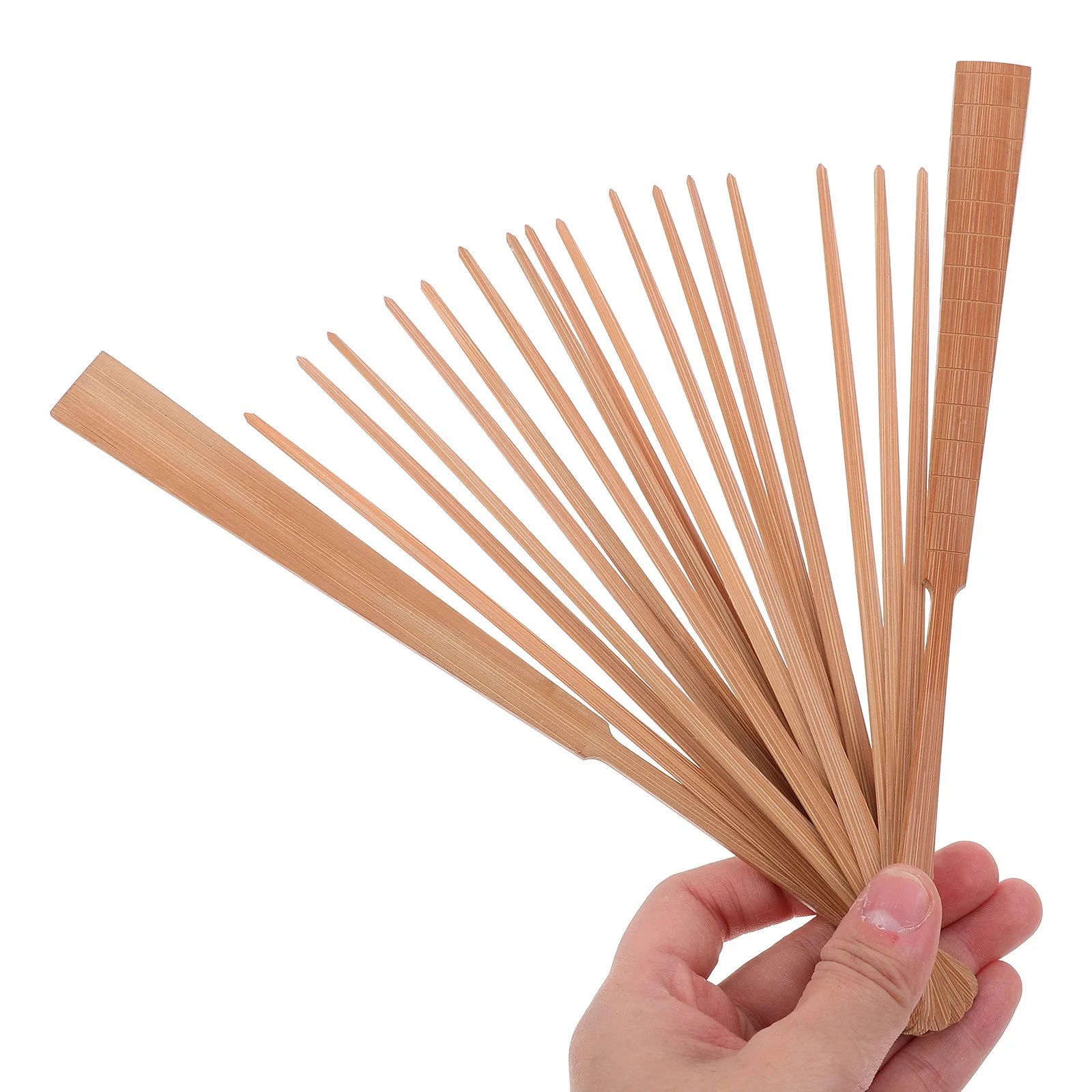 

Bamboo Folding Fan Frame DIY Kit Traditional Japanese Style Hand Fan Mold for Crafting Personalized Accessories Foldable Design