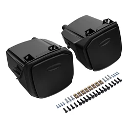 Motorcycle Black Lower Fairings Storage Box For Indian Pursuit Elite 2023 Challenger Dark Horse Icon 2022 Limited 2020
