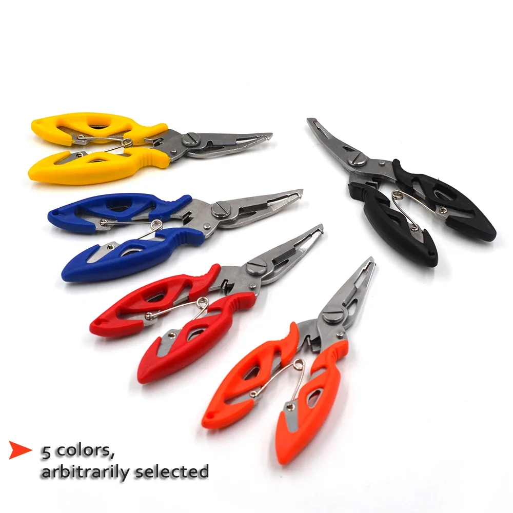 Fishing Plier Scissor Braid Line Lure Cutter Hook Remover Tackle Tool Cutting Fish Use Tongs Multifunction Scissors Line Cutter