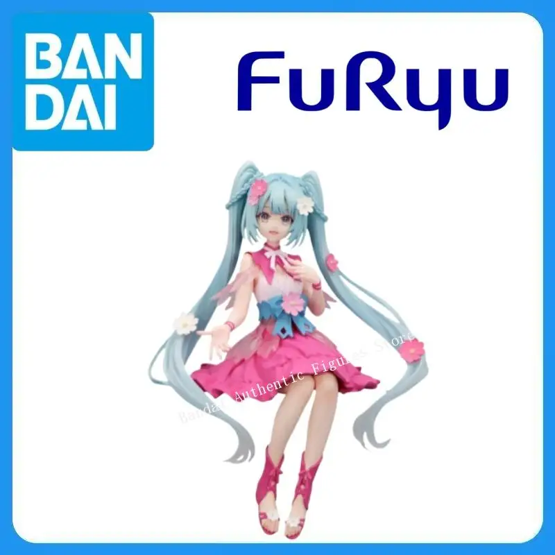 在庫あり-正規品-furyu-ボーカロイド-初音ミク-花の妖精-ヌードルストッパー-フィギュア-コスモス-アニメ-フィギュア-ガレージキット-アニメ-漫画