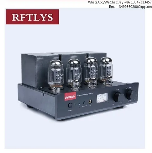 

A2 KT88 Push Pull Tube Amplifier Integrated 12AU7 Lamp Amp With BT