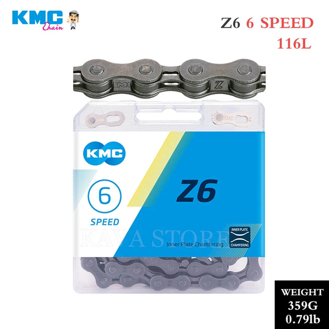 KMC MTB-Kette 12 11 10 9 8 7 6 Gang Rennrad Strom X12 X11 X10 X9 X8 S1 Single Speed Fahrradketten – Detail 19