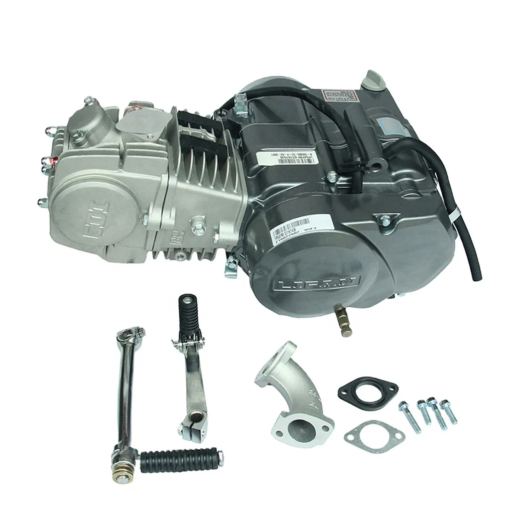 125CC Air-Cooled Motor with Kick Start, Stable Power Performance, Full Accessory Kit for Universal Use