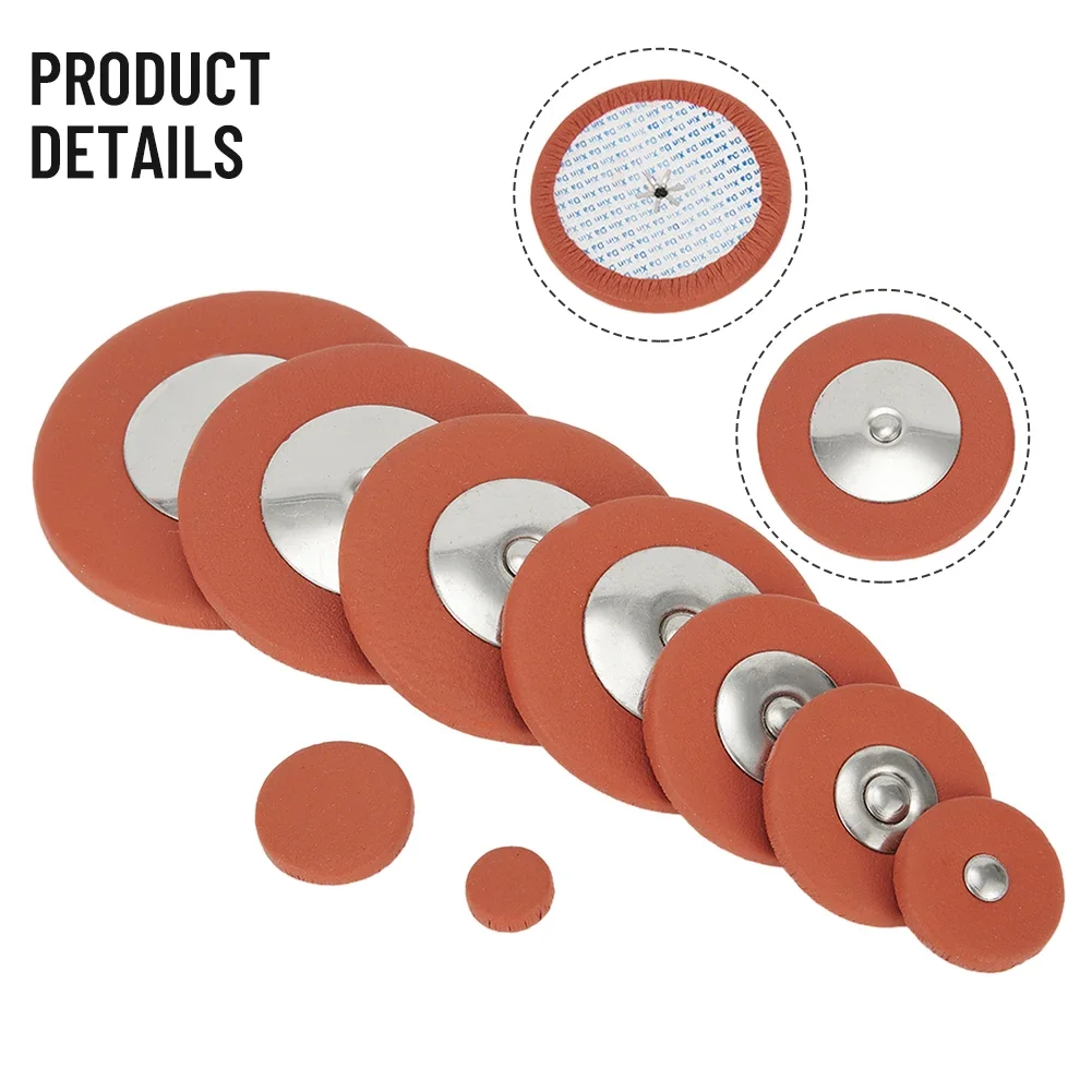 High Quality Tenor Saxophone Pads 25 Pcs/set Musical Instruments Professional Tenor White Accessories Approx.65g Brown
