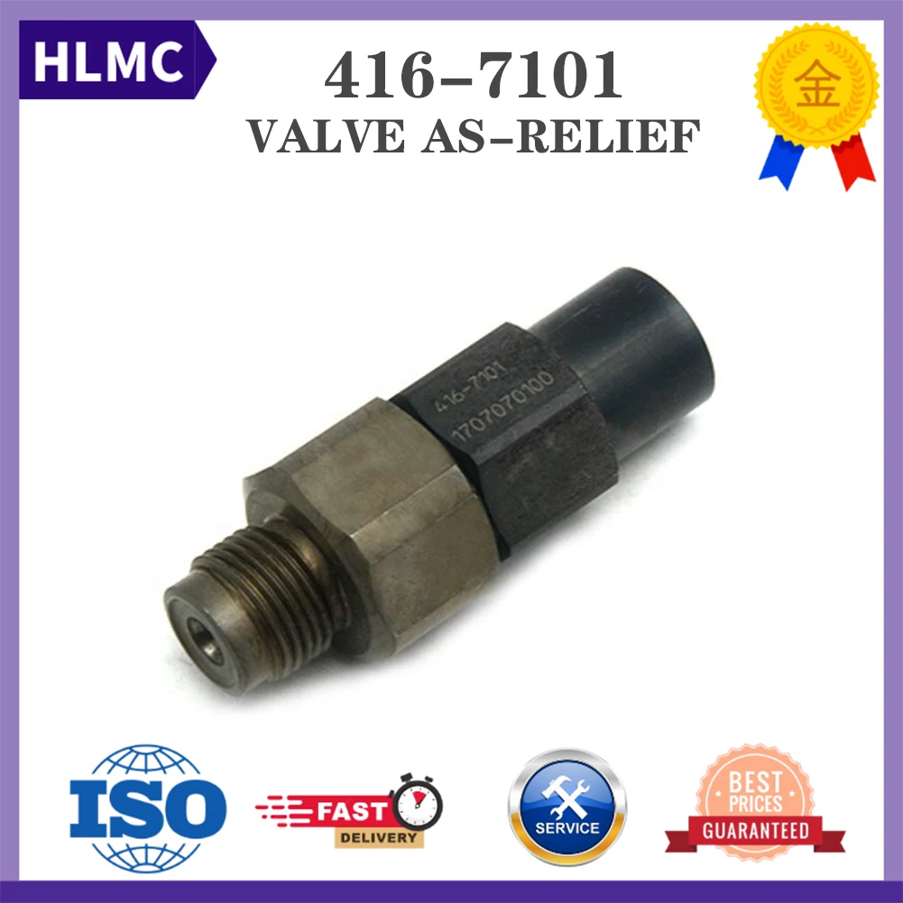 Excavator Parts E311D 312D 313D 314D 315D 318D 319D 320D 323D Common Rail Injector Valve 4167101 416-7101