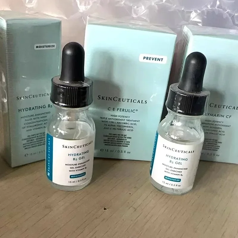 مصل تصحيحي نباتي 30 مل لمجموعة العناية بالبشرة، CE Ferulic، Phloretin CF، H.A.INTENSIFER، العناية ببشرة الوجه