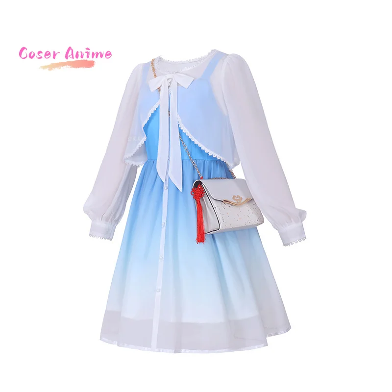 เกม Genshin Impact Ganyu คอสเพลย์เครื่องแต่งกายชุดปาร์ตี้ฮาโลวีนสําหรับผู้หญิงผู้ชาย Carnival Props