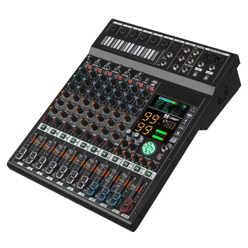 

Channel Pro Audio Mixer Console Effects Digital Stage Records Live Performance Music Video Lighting