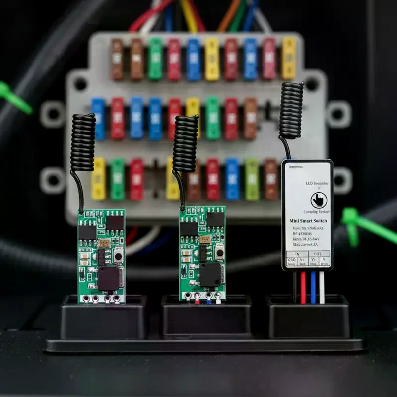 433MHz 433MHz Wireless RF Remote Control DC 3.6-24V Mini Relay: Switch LED Lamp Controller - Aliexpress Deal