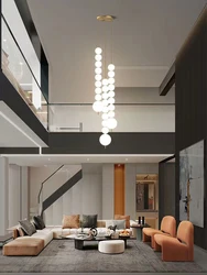 Led Large Pendant Lamp Modern 2024 Magic Bean Brass White Ball Lustres Home Decor Chandelier Suspension Lampe Hotel Villa Duplex