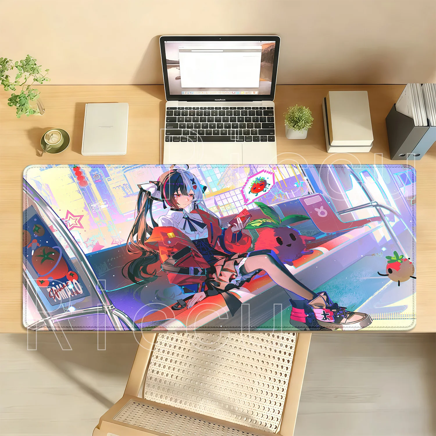 NTE Lacrimosa Neverness To Everness Anime Girl Mousepad Gaming Office Speed Keyboard Desk Mat ESports Nonslip HD Printing Carpet