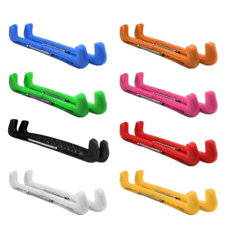 

1 Pair Ice Skate Guard Ice Skate Cover Skate Protector Adjustable Skate Guards for Hockey or Figures Skating