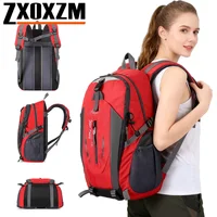 1 Uds. Mochila de senderismo de gran capacidad 40L ligera impermeable plegable, mochila de viaje para senderismo y acampada al aire libre