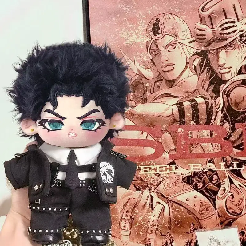 

20 см JoJo's Bizarre Adventure Kujo Jotaro плюшевая кукла детские игрушки хлопковая кукла аниме товары милый косплей подарок на Рождество и день рождения