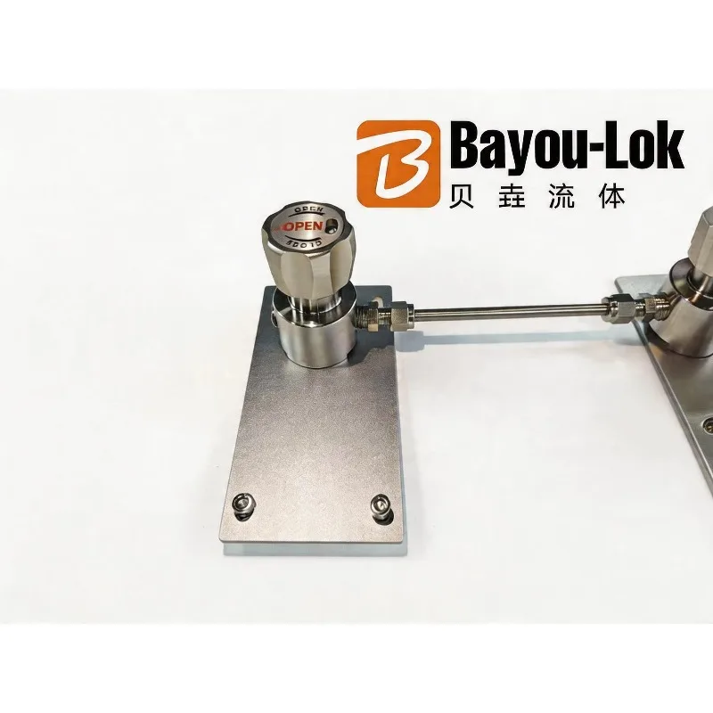 316L Stainless Steel UHP Gas Control System Extended Manifold For Argon CO2 Helium