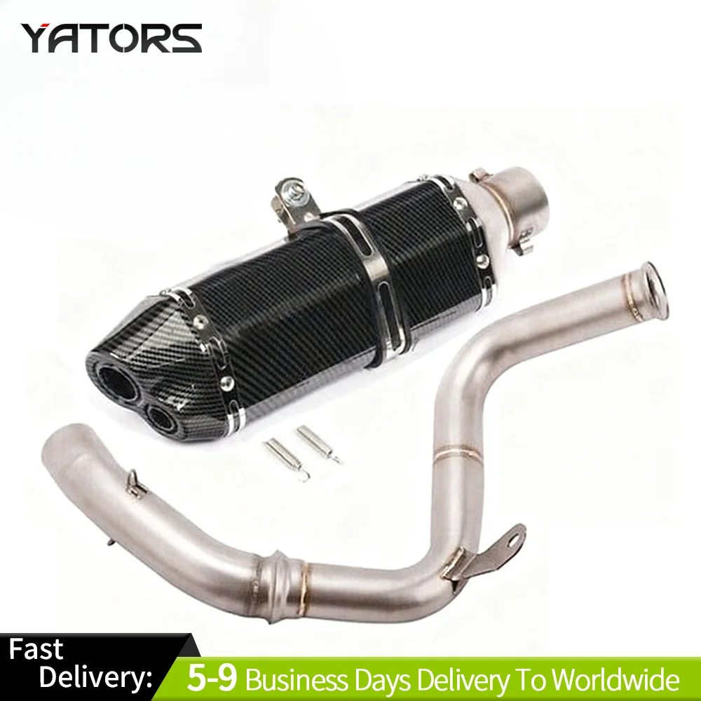 

Modified System Exhaust Tips Mid Link Pipe for DUKE 390 RC390 125 250 2017-2020 Exhaust Systems Exhausts Pipes