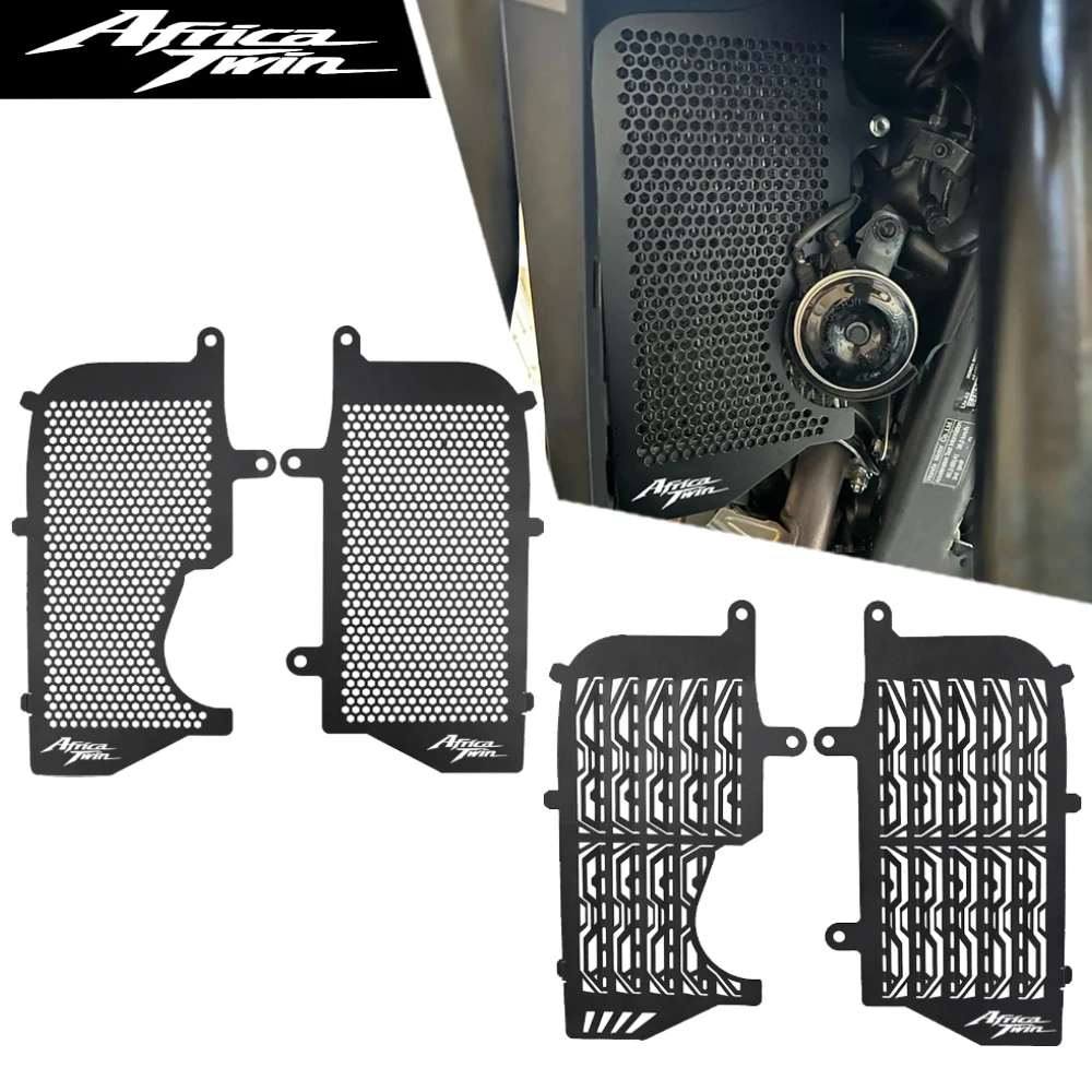 

2025 Motorcycle Radiator Grille Guard Cover For Honda CRF1100L Africa Twin Adventure Sports CRF1100 CRF 1100 L 1100L 2020-2024