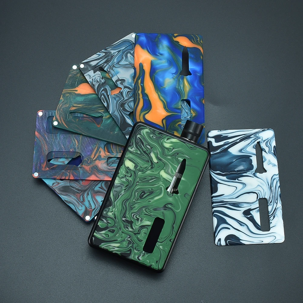 แผ่นกระดุมหน้าจอวัสดุเรซินปลายหยด510สำหรับแท่งเหล็กคาร์บอน Sxk BB 70W / DNA 60W Mod Kit อุปกรณ์เสริม