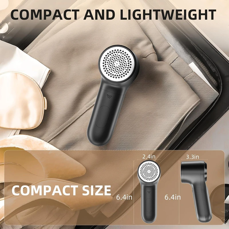 Xiaomi Digital Display Charging Ball Trimmer USB Rechargeable Intelligent Electric Lint Remover Portable Clothes 3-speeds Shaver