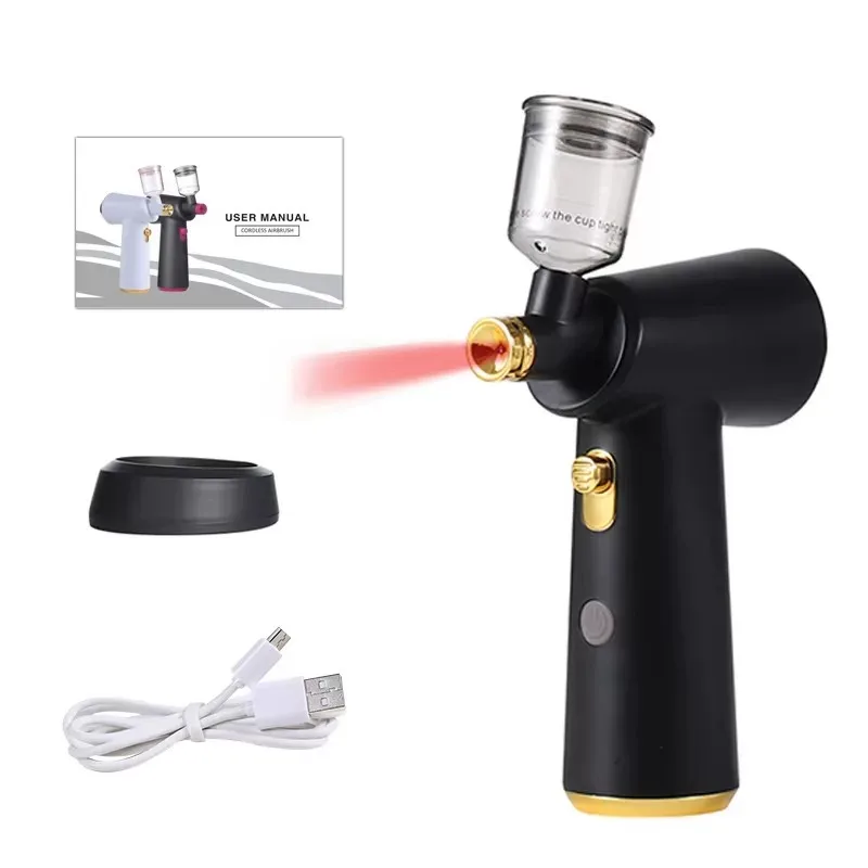 Airbrush Hair & Tanning Sprayer — Portable Nano Rechargeable Mini Hydration Tool