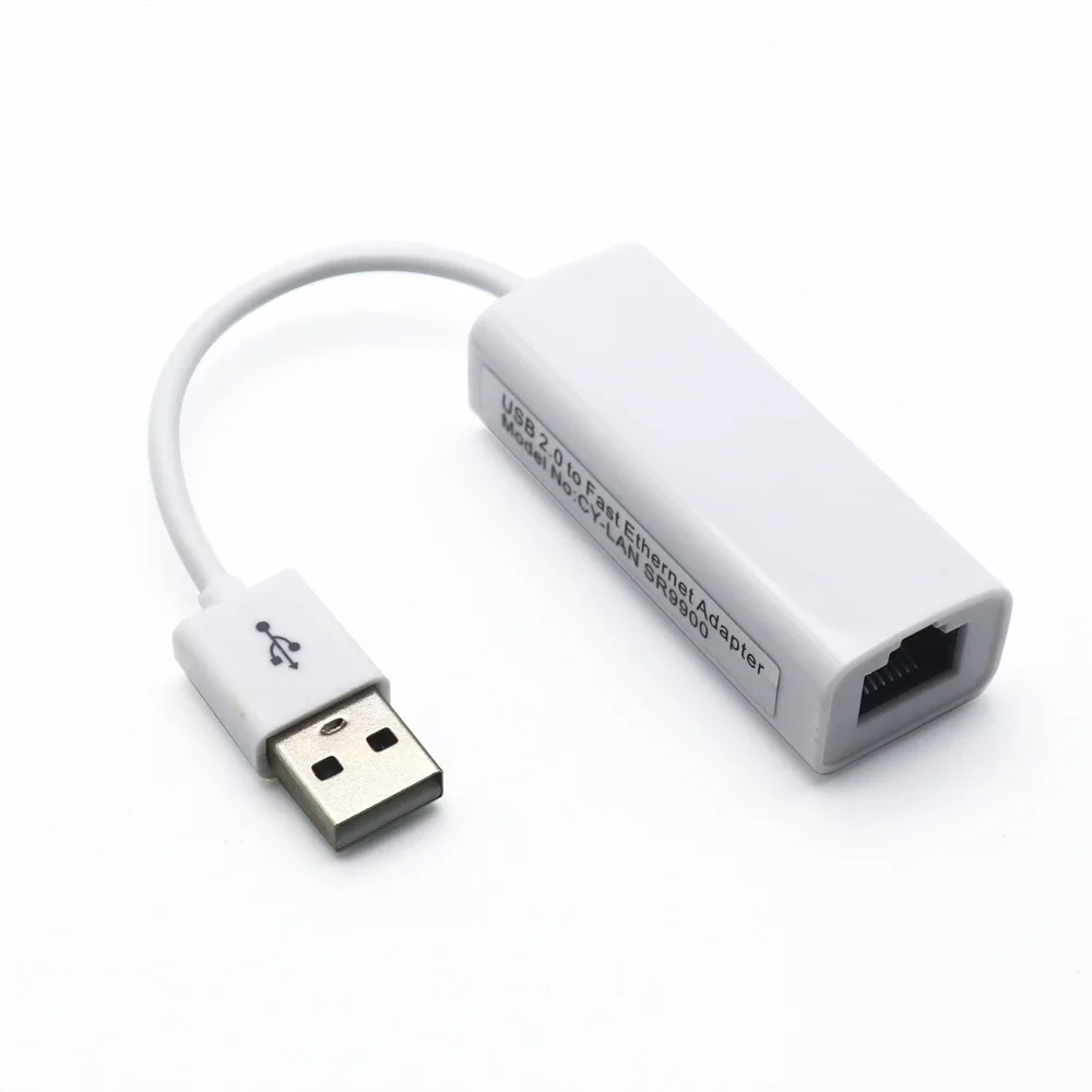 Typ-C zu RJ45 Ethernet-Adapter, USB 100Mbps Netzwerkkarte für Laptop PC, Plug & Play LAN-Konverter – Detail 3
