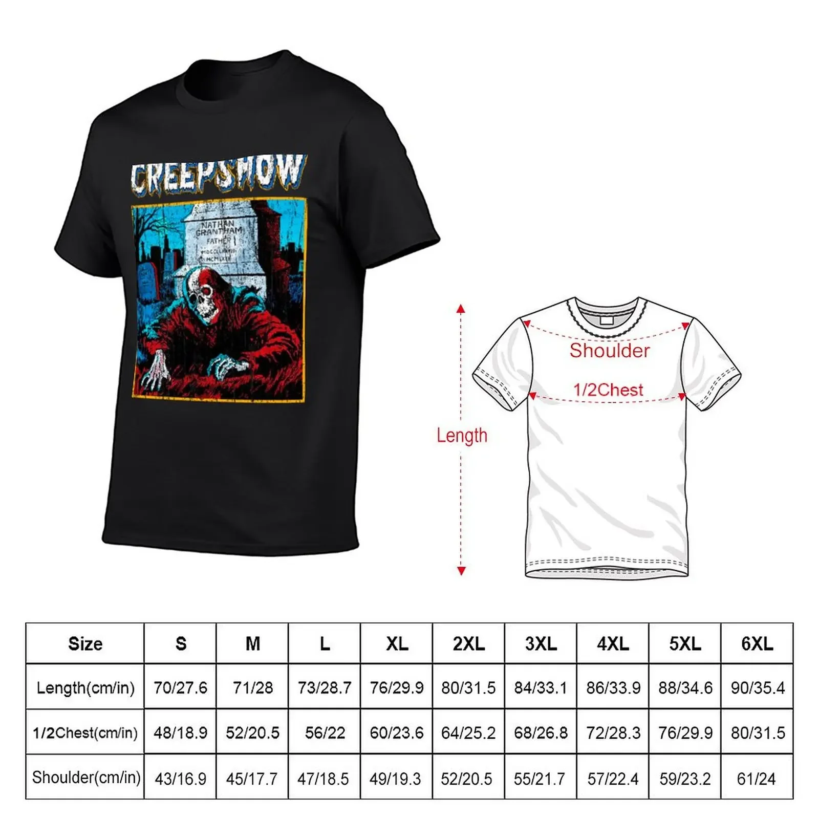 Creepshow classic T-Shirt heavyweights shirts graphic rapper graphic tees men clothes