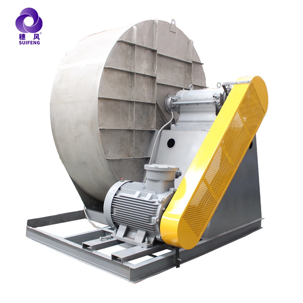 Kitchen Exhaust Centrifugal Fan 220V AC Cast Iron Blades ODM Customizable For Restaurants & Construction CFA.14-46