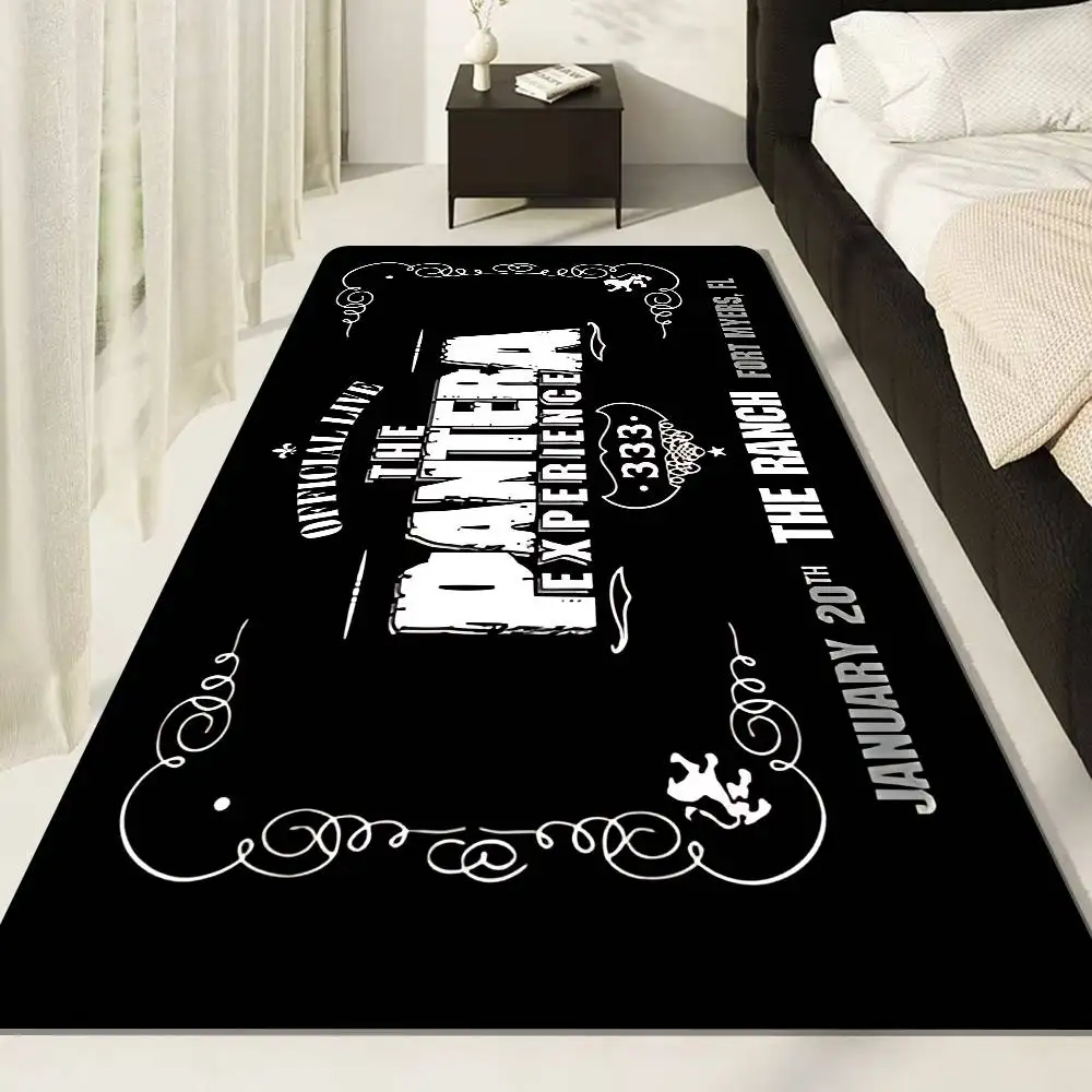 Band P-Pantera Bathroom Mat Kids Room Bedroom Decoration Balcony Anti-Slip Doormat Living Room Welcome Rug