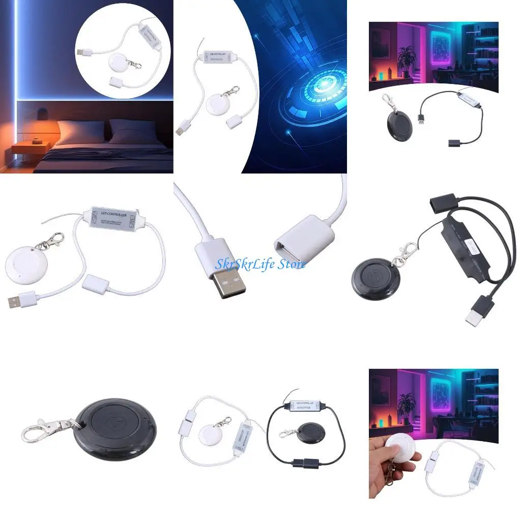 

E65E 46cm Long USB Controller Extension Cord Male to Female Connectors Power Cable