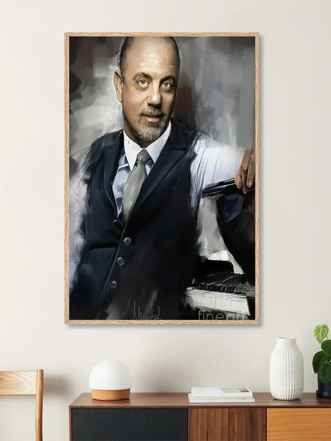 Billy Joel Plakat Wydruki Wall Art Płótno Malarstwo Plakat Dla Nowoczesnej Rodziny Salon Wystrój Domu