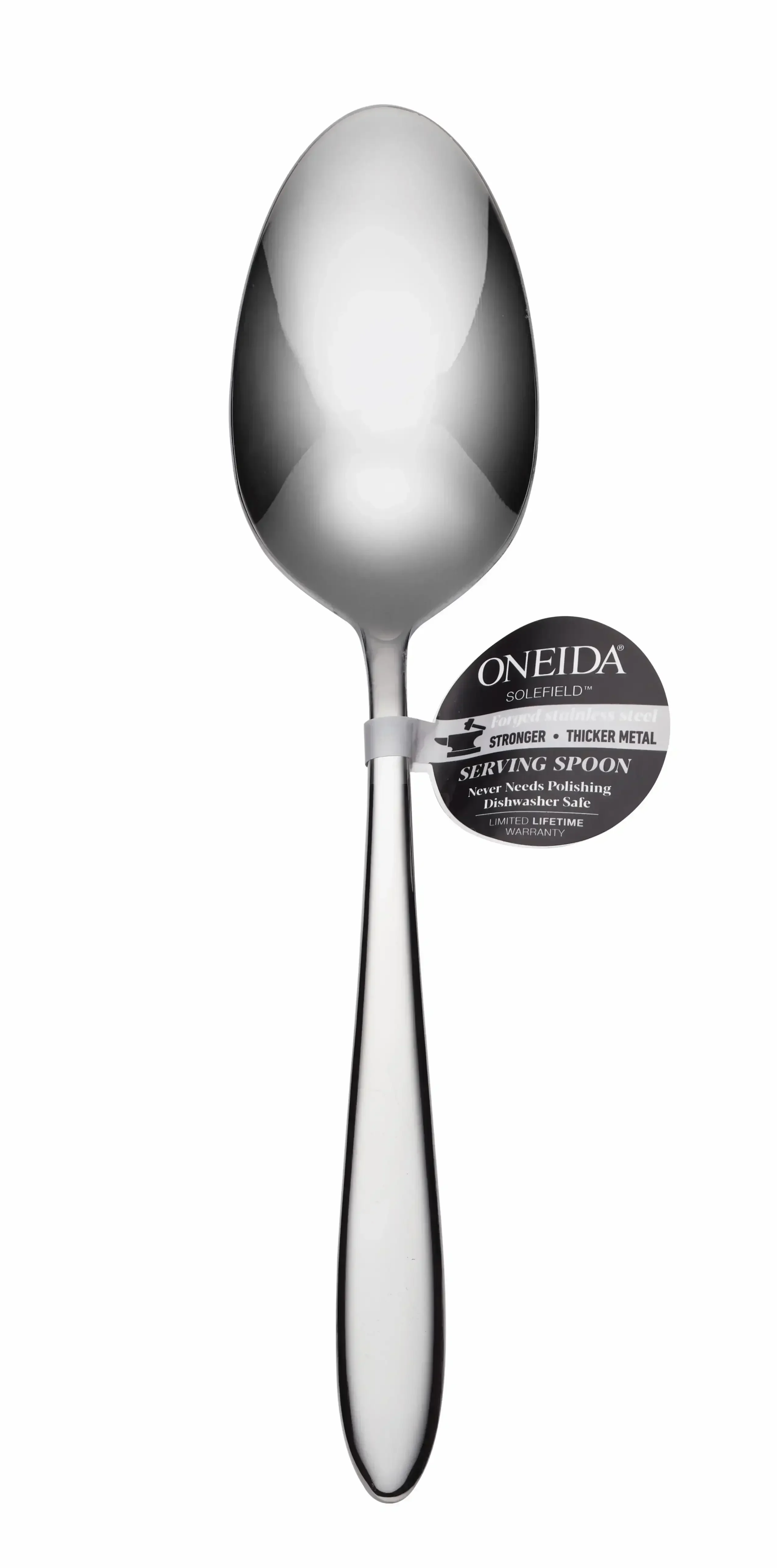 Oneida Solefield Serving Spoon, Stainless Steel, 1 Piece image 2