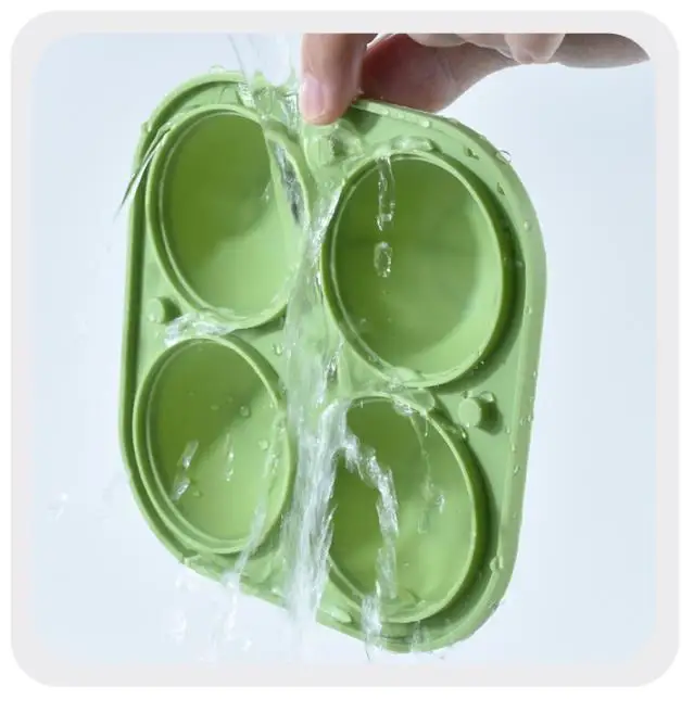 1 Large Silicone Ice Cube Tray Easy Release No Leakage for Whiskey Cocktails Juice Parties Perfect Kitchen Home Bar Accessory image 5