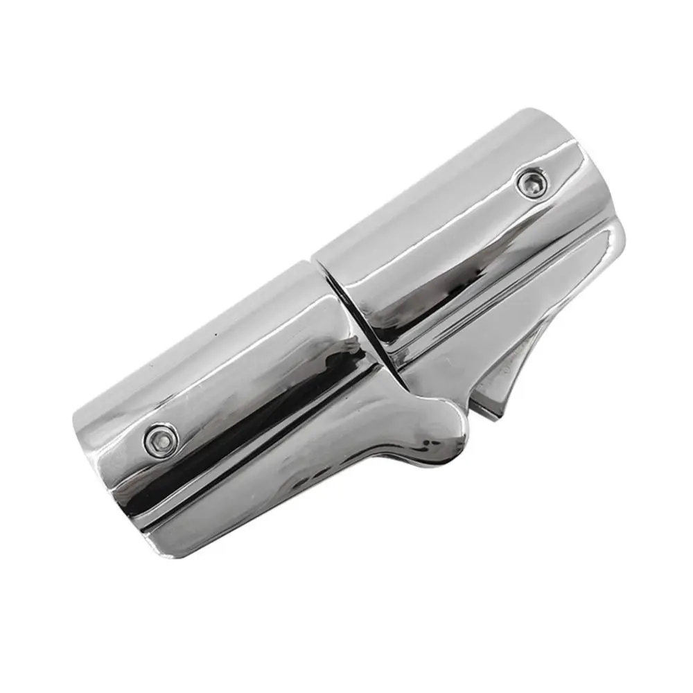 Clip-On Swivel Pipe Connector Joint 360-Degree Rotation Foldable Swivel Pipe Fitting Sturdy Durable Bimini Top Hinge