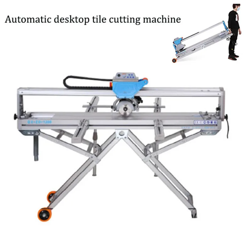 

Automatic electricity ceramic tile skirting machines Desktop tile cutter 45 degree Water knife stone cutting machine