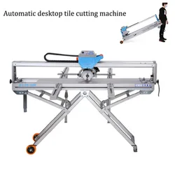 Automatic electricity ceramic tile skirting machines Desktop tile cutter 45 degree  Water knife stone cutting machine