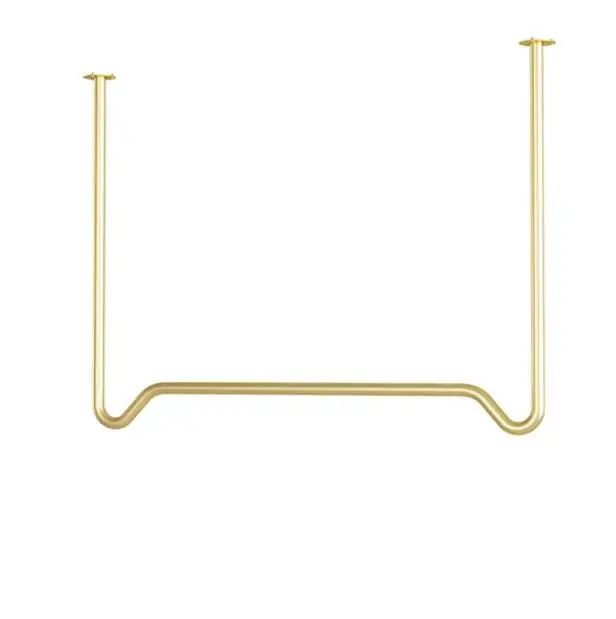 Wedding racks, high-end display racks, clothes hangers, U-shaped garment poles, clothing store display racks