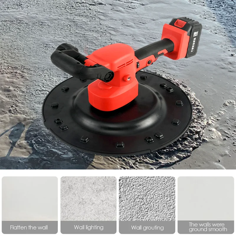 

Electric Wall Sander Cement Mortar Polishing Machine Automatic Floor Polisher Plastering Wall Smoothing For Makita Battery