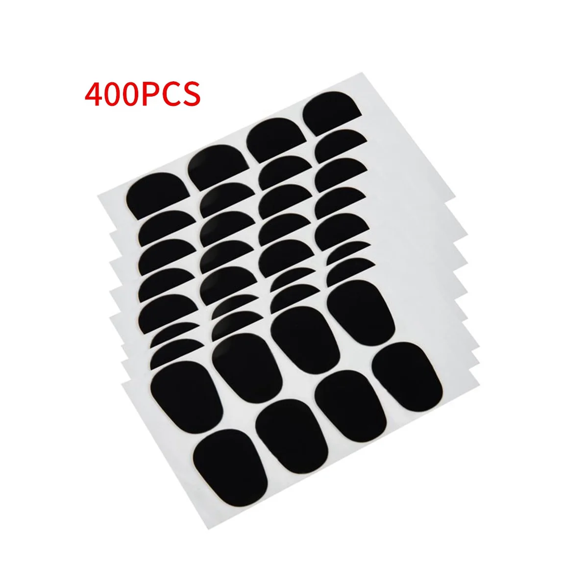 400Pcs Mouthpiece Pads Saxophone Sax Clarinet Patch Cushions Silicone Tenor Clarinet Reed