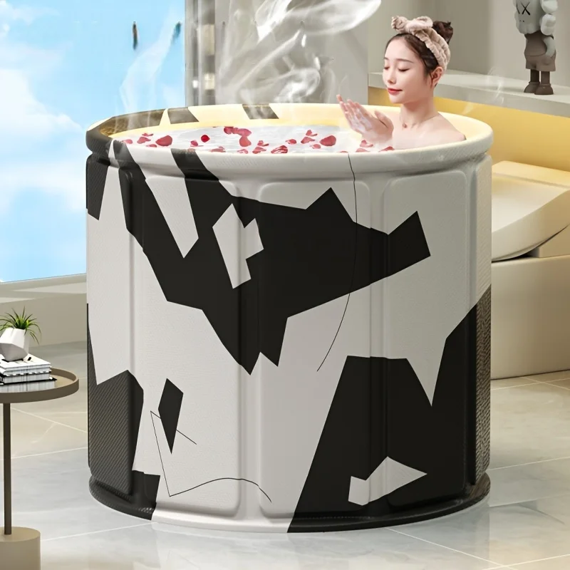 

Китайская фабрика, прочная уличная портативная складная пластиковая ванна, температура воды для более длительного использования, доступная